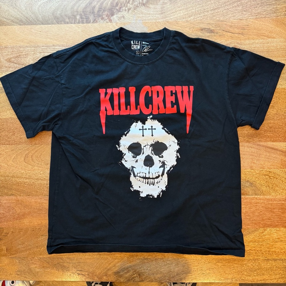 Kill Crew Oversized Skull T-Shirt